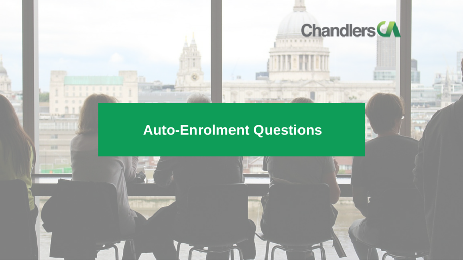 Questions and answers about auto-enrolment