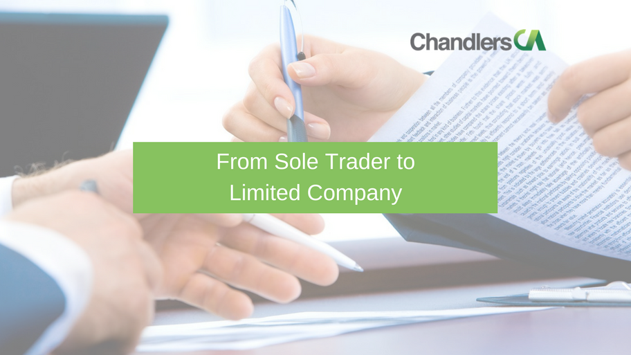 Sole trader to Limited company