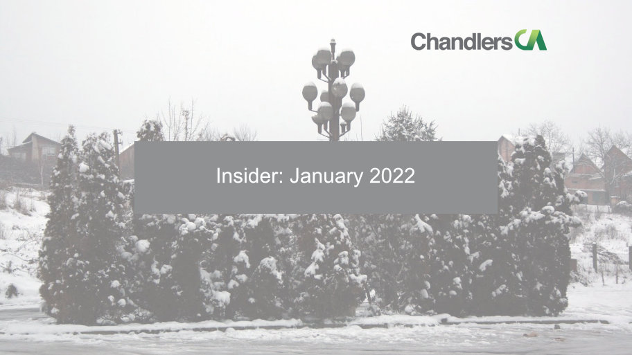 Insider: January 2022