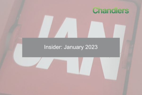 Chandlers - Insider: January 2023