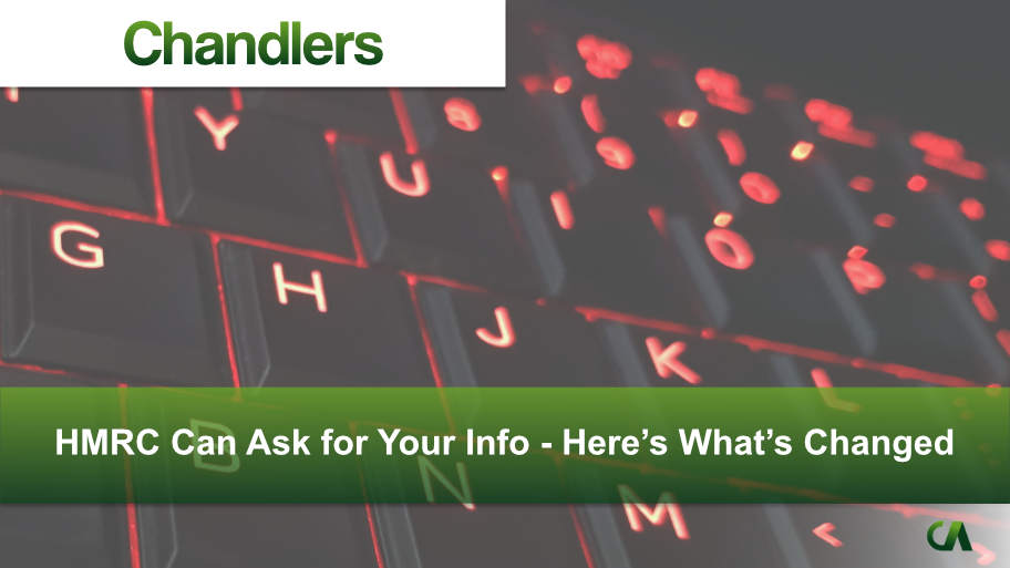 HMRC Can Ask for Your Info - Here’s What’s Changed